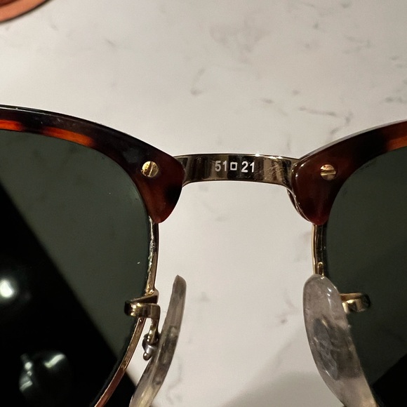 Ray-Ban clubmaster tortoise color 51-21 - Picture 7 of 9